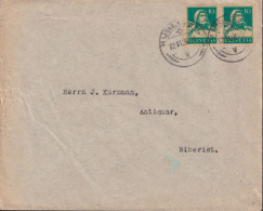 1921 Schweiz, Brief  Zum:CH 172, Mi:CH 203x, Tell-Brustbild - Covers & Documents