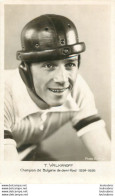 VALKANOFF CHAMPION DE BULGARIE 1934-1935 - Ciclismo