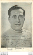 GEORGES SPEICHER AVEC AUTOGRAPHE DEDICACE IMPRIMES - Radsport