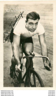 LUCIEN FAUCHEUX  AVEC AUTOGRAPHE DEDICACE IMPRIME - Cycling