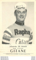 JOHANNES DE HAAN  CYCLES GITANE - Cyclisme