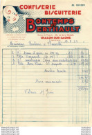 CHALON SUR SAONE 1939 BONTEMPS ET BERTHAULT CONFISERIE BISCUITERIE - 1900 – 1949