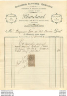 MONTCEAU LES MINES 1894 BLANCHARD HORLOGERIE BIJOUTERIE ORFEVRERIE - 1800 – 1899