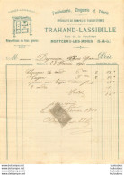 MONTCEAU LES MINES 1900 TRAHAND LASSIBILLE FERBLANTERIE ZINGUERIE ET TOLERIE - 1900 – 1949