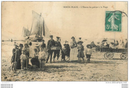 BERCK PLAGE L'HEURE DU GOUTER A LA PLAGE - Berck