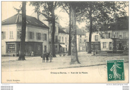 CROUY SUR OURCQ VUE DE LA PLACE - Autres & Non Classés