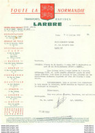 TRANSPORTS RAPIDES LARBRE TOUTE LA NORMANDIE 1963 - 1950 - ...