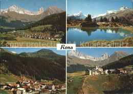 11881114 Rona Julierpass Tinzenhorn Piz Mitgel Lais Blos Alp Flix Piz Platta Ron - Other & Unclassified