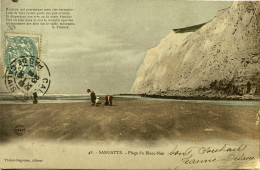 CPA SANGATTE (Pas De Calais). Plage Du Blanc-Nez (n°48) - Sangatte