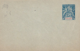 Diego Suarez Colonies Francaise Postes 15 C. Carte - Lettre - Cartas & Documentos