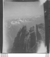 ALPES FRANCE OU SUISSE   1900 PHOTO ORIGINALE 13 X 10 CM   V17 - Orte