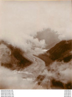 MASSIF DU MONT BLANC LA MER DE GLACE DU SOMMET DE L'AIGUILLE DU TACUL 1900 PHOTO 12X10CM - Orte