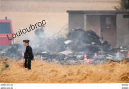 CRASH DU CONCORDE A GONESSE 07/2000 PHOTO DE PRESSE AGENCE  ANGELI 27 X 18 CM V18 - Aviation