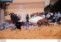 CRASH DU CONCORDE A GONESSE 07/2000 PHOTO DE PRESSE AGENCE  ANGELI 27 X 18 CM V14 - Aviation