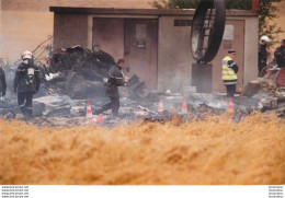 CRASH DU CONCORDE A GONESSE 07/2000 PHOTO DE PRESSE AGENCE  ANGELI 27 X 18 CM V16 - Aviation