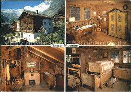 11880840 Saas-Fee Museum Arbeitszimmer Zuckmayer Vorratskammer Schlafstube Saas- - Autres & Non Classés