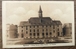 CPA EGLETONS 19 Groupe Scolaire Albert Thomas, La Fontaine - Egletons