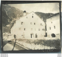 ALPES FRANCE OU SUISSE  VILLAGE DE MONTAGNE 1900 PHOTO ORIGINALE 13 X 10 CM   V1 - Orte