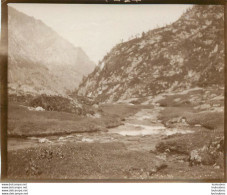 ALPES FRANCE OU SUISSE  MONTAGNE  1900 PHOTO ORIGINALE 13 X 10 CM  L45 - Plaatsen