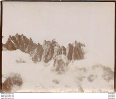 ALPES FRANCE OU SUISSE  MONTAGNE  1900 PHOTO ORIGINALE 13 X 10 CM  L51 - Plaatsen