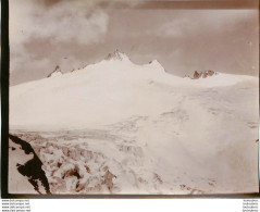 ALPES FRANCE OU SUISSE  MONTAGNE  1900 PHOTO ORIGINALE 13 X 10 CM  L44 - Plaatsen