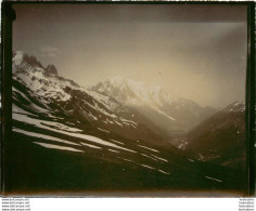 ALPES FRANCE OU SUISSE  1900 PHOTO ORIGINALE 13 X 10 CM   M67 - Orte