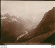 ALPES FRANCE OU SUISSE  MONTAGNE  1900 PHOTO ORIGINALE 13 X 10 CM  L20 - Plaatsen