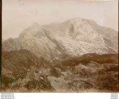 ALPES FRANCE OU SUISSE  1900 PHOTO ORIGINALE 13 X 10 CM   M63 - Plaatsen