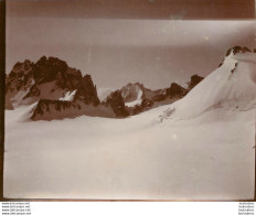 ALPES FRANCE OU SUISSE  MONTAGNE  1900 PHOTO ORIGINALE 13 X 10 CM  L15 - Plaatsen