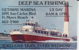 Deep Sea Fishing  Miss Barnegat Light (catamaran)   Getaway Marina  Fort Myers Beach Floride Animation 2 Scans - Fort Myers