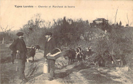 Chèvres, Chevrier Et Marchand De Beurre Landais - Other & Unclassified