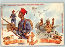 13278506 - Centenaire Des Troupes Africaines Sign. - Kameroen