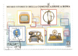 (REPUBBLICA ITALIANA) 2022, MUSEO STORICO DELLA COMUNICAZIONE A ROMA - Serie Di 1 Francobollo Usato - 2021-...: Usati