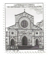 (REPUBBLICA ITALIANA) 2022, CATTEDRALE DI COSENZA - Serie Di 1 Francobollo Usato - 2021-...: Used