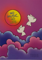 Carte Postale (Tower Records) No Music, No Life. - Reclame