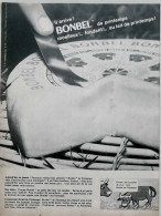 Publicité Papier  FROMAGE BONBEL VACHE QUI RIT Mai 1964 FAC 994 - Advertising