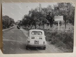 Greece Photo Moto And Car Street Sparti 1966 - Europa