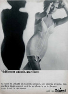 Publicité Papier  LINGERIE TRIUMPH Mai 1964 FAC 993 - Werbung