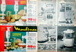 Publicité Papier  MOULINEX Mai 1964 FAC 994 2 Pages - Publicités