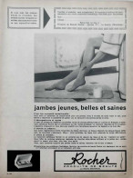 Publicité Papier  PRODUITS DE BEAUTé ROCHER LA GACILLY Mai 1964 FAC 992 - Werbung