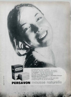 Publicité Papier  SAVON PERSAVON Mai 1964 FAC 994 - Advertising