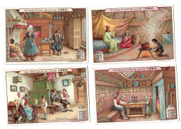 S 819, Liebig 6 Cards, Intérieur D'une Maison  (ref B20) - Liebig