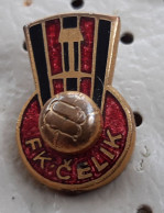 Football Club FK CELIK Zenica Bosnia Ex Yugoslavia Vintage Enamel Pin - Football