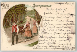 13932106 - Gruss Aus Dem Schwarzwald  Reisigsammler AK - Autres & Non Classés