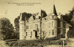 CPA Environs De CHATEAU-du-LOIR (Sarthe). Château De La Chevalerie (n°472) - Autres & Non Classés