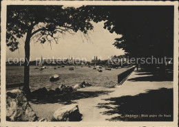 11878883 Zuerichsee ZH Blick Gegen Die Stadt Segelboote Zuerich - Sonstige & Ohne Zuordnung