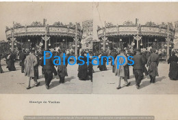 227969 FRANCE COW HOUSEHOLD CALESITA STEREO VIEW CUT POSTAL POSTCARD - Autres & Non Classés