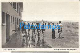 227970 AFRICA CASABLANCA MOROCCO MUNICIPAL POOL POSTAL POSTCARD - Ohne Zuordnung