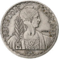 Indochine Française, 20 Centimes, 1939, Paris, Magnétique, Nickel, SUP - Altri & Non Classificati
