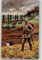 39804306 - Deutscher Landser In Uniform Auf Dem Vormarsch C.A. & Co. No. 23 WK I - Other & Unclassified